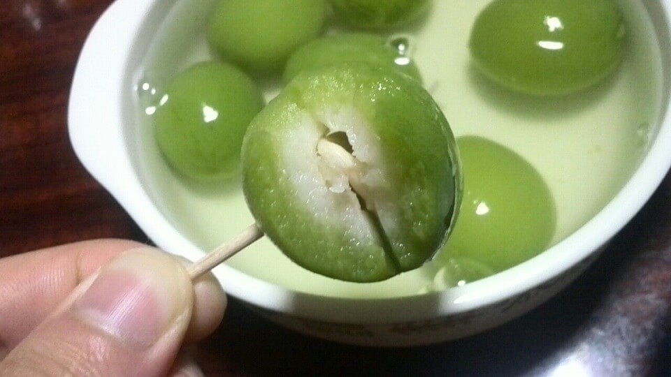 若桃の甘露煮画像5