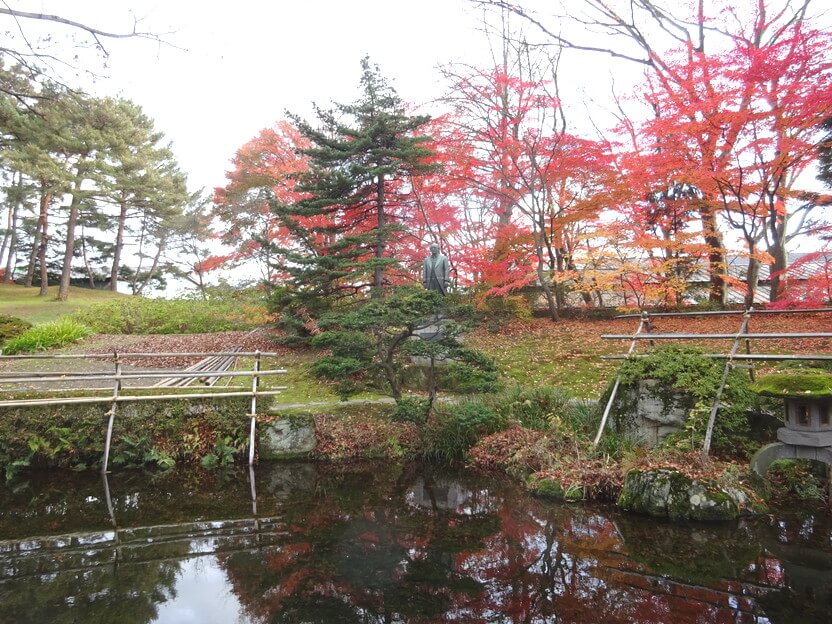 ほまれ酒造株式会社本社雲嶺庵庭園画像