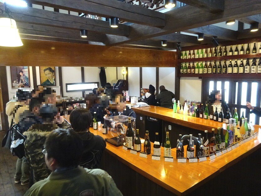 ほまれ酒造株式会社本社雲嶺庵試飲会場画像