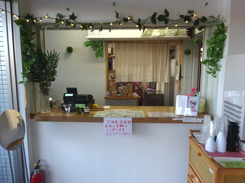 まるせい果樹園農家カフェ森のガーデンレジ注文画像